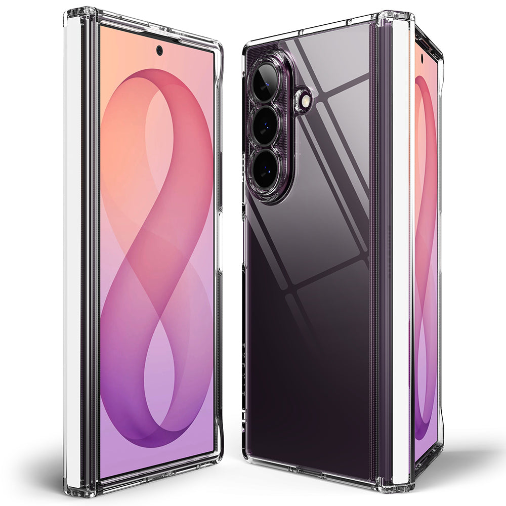 Pouzdro pro Samsung Galaxy Z Fold8 Ultra F976, Ringke, Fusion Flap, Průhledné