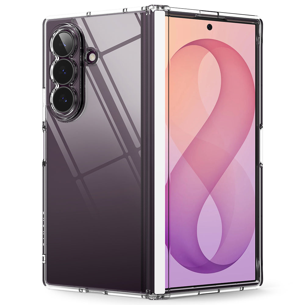 Pouzdro pro Samsung Galaxy Z Fold8 Ultra F976, Ringke, Fusion Flap, Průhledné
