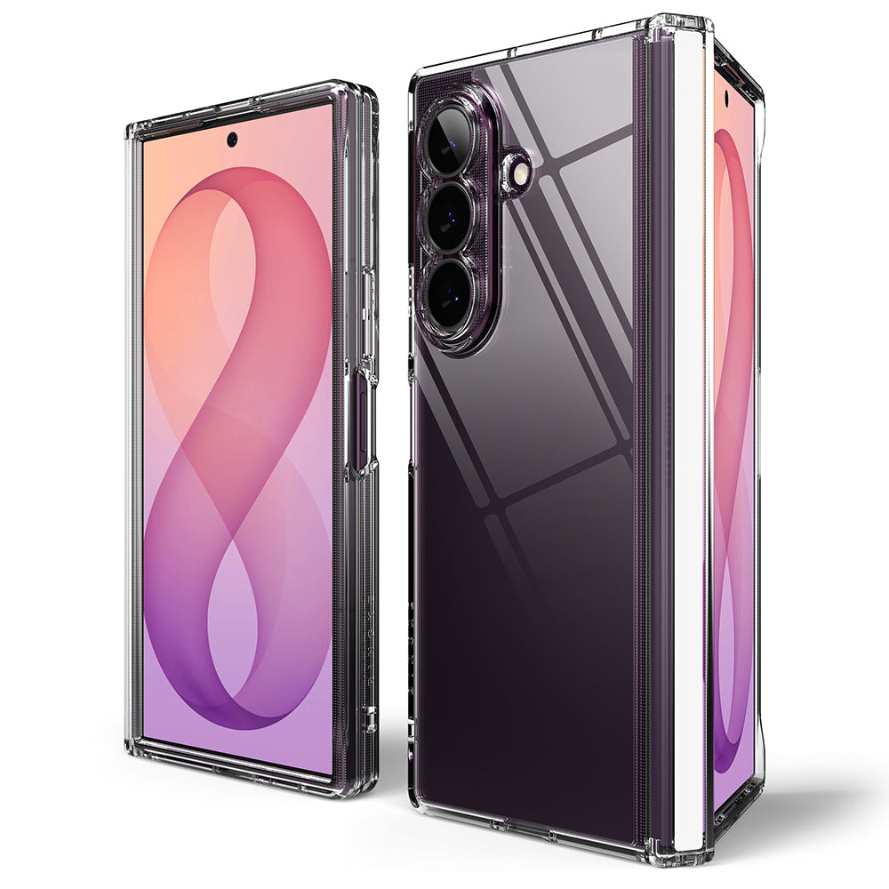 Pouzdro pro Samsung Galaxy Z Fold8 Ultra F976, Ringke, Fusion Flap, Průhledné