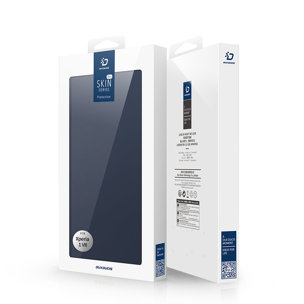 Pouzdro pro Sony Xperia 1 VII, DUX DUCIS, Skin Pro, Černé