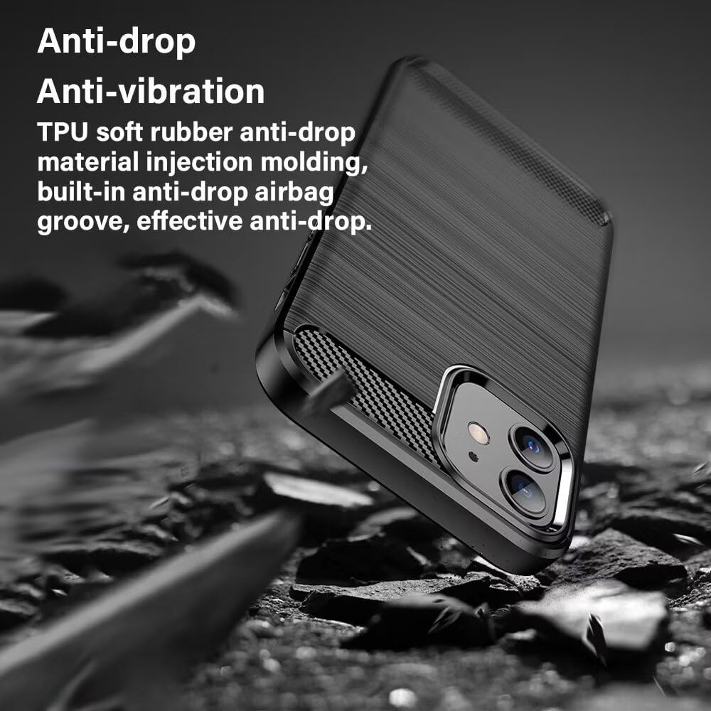 Pouzdro pro Sony Xperia 1 VIII, Techsuit, Carbon, Černé