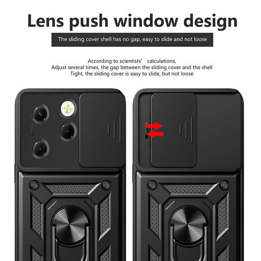 Pouzdro pro Tecno Spark 20 Pro / Infinix Hot 40 / Hot 40 Pro, Techsuit, CamShield, Zelené