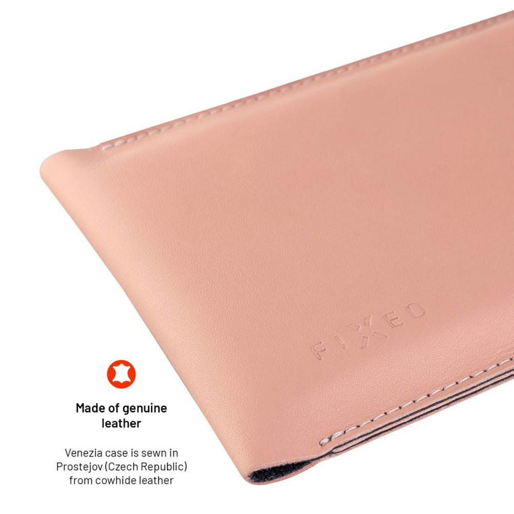Univerzální pouzdro na telefon max. 7 palců, Fixed, Venezia, Růžové