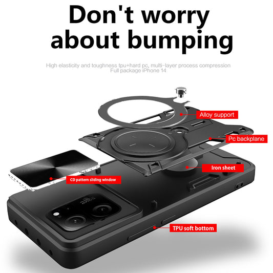 Pouzdro pro Xiaomi 13T Pro / 13T, Techsuit, CamGuard Pro, Černé