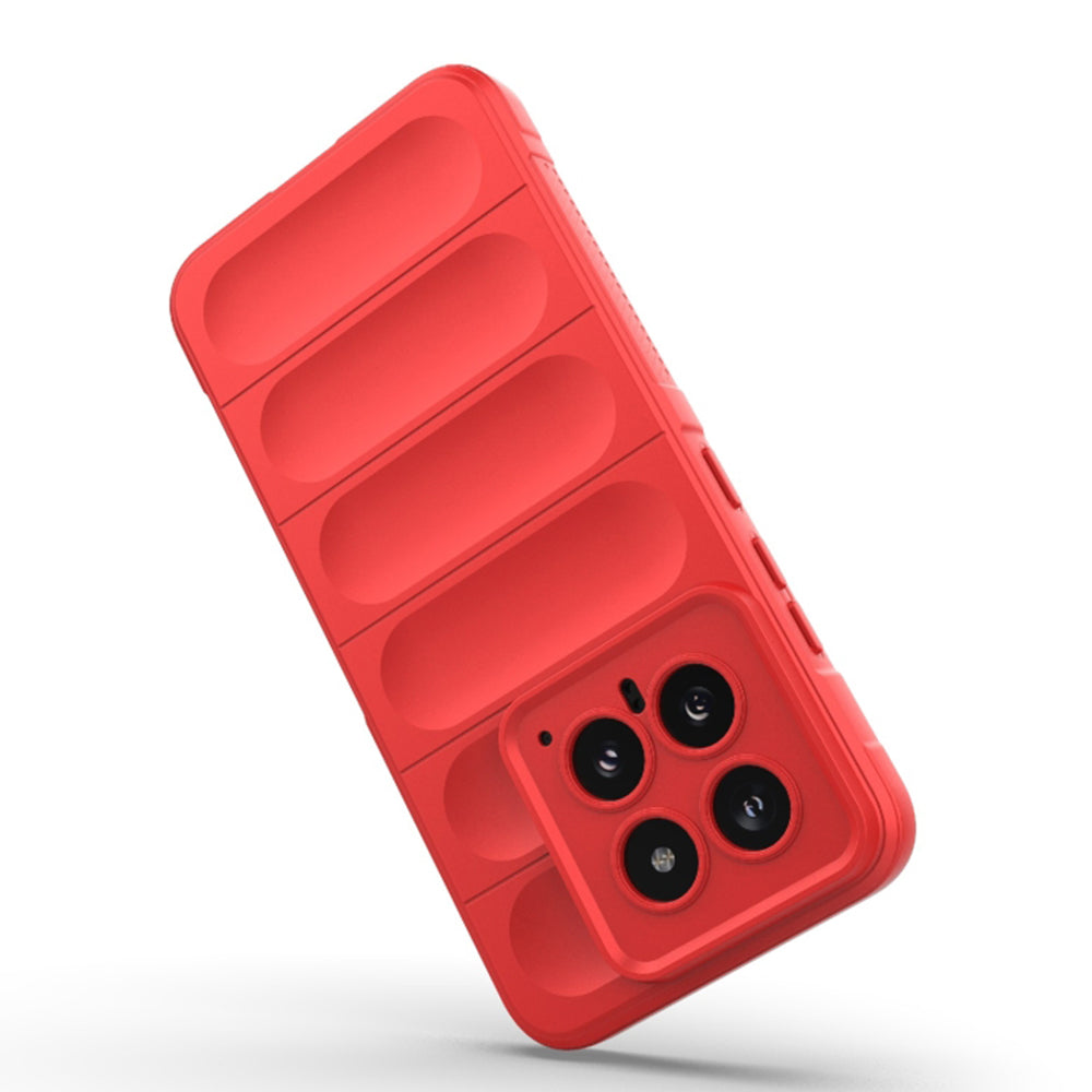 Pouzdro pro Xiaomi 14, Techsuit, Magic Shield, Višňová