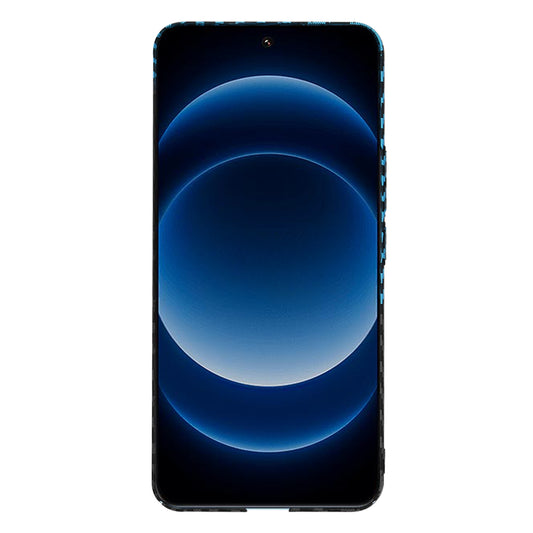 Pouzdro pro Xiaomi 14 Ultra, Techsuit, Carbonite FiberShell, Černá Bleu