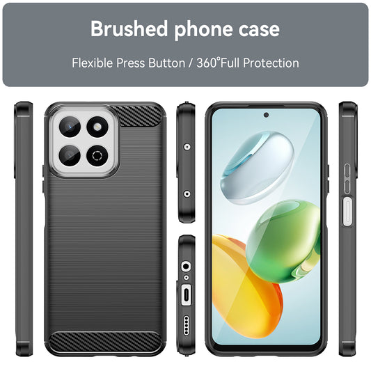 Pouzdro pro Xiaomi 14T, Techsuit, Carbon, Černé