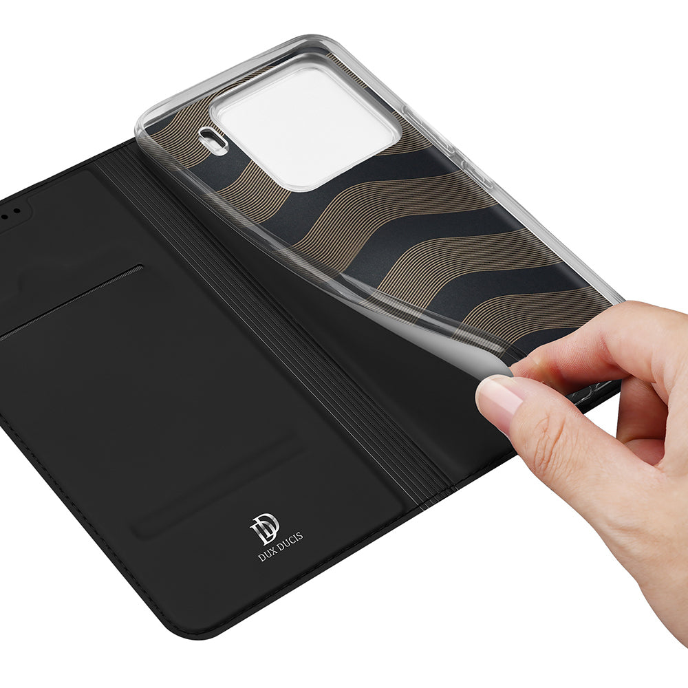 Pouzdro pro Xiaomi 15 Pro, DUX DUCIS, Skin Pro, Černé