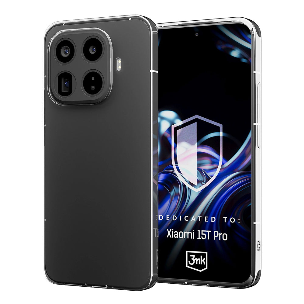 Pouzdro pro Xiaomi 15T Pro, 3MK, Clear, Transparentní
