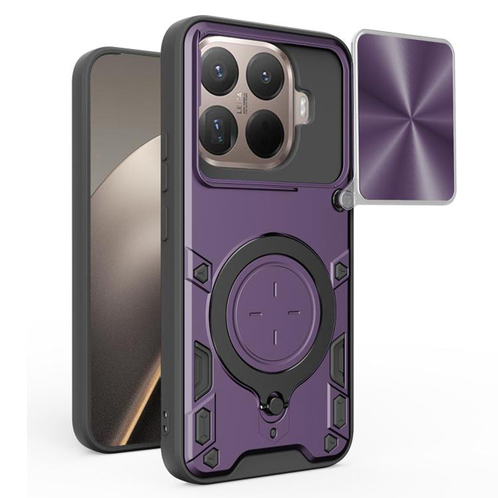 Pouzdro pro Xiaomi 15T Pro, Techsuit, CamGuard Pro, Fialové
