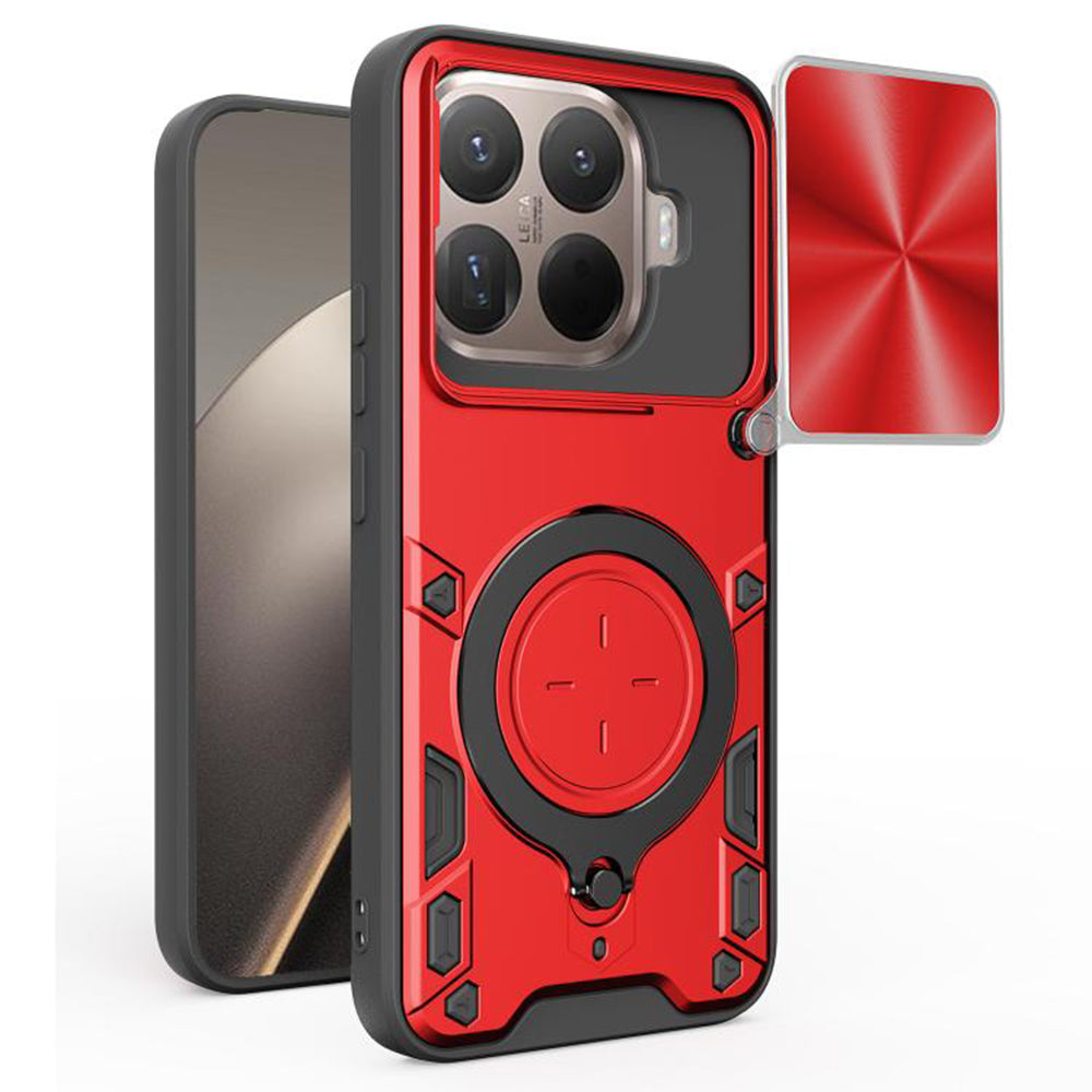Pouzdro pro Xiaomi 15T Pro, Techsuit, CamGuard Pro, Červené