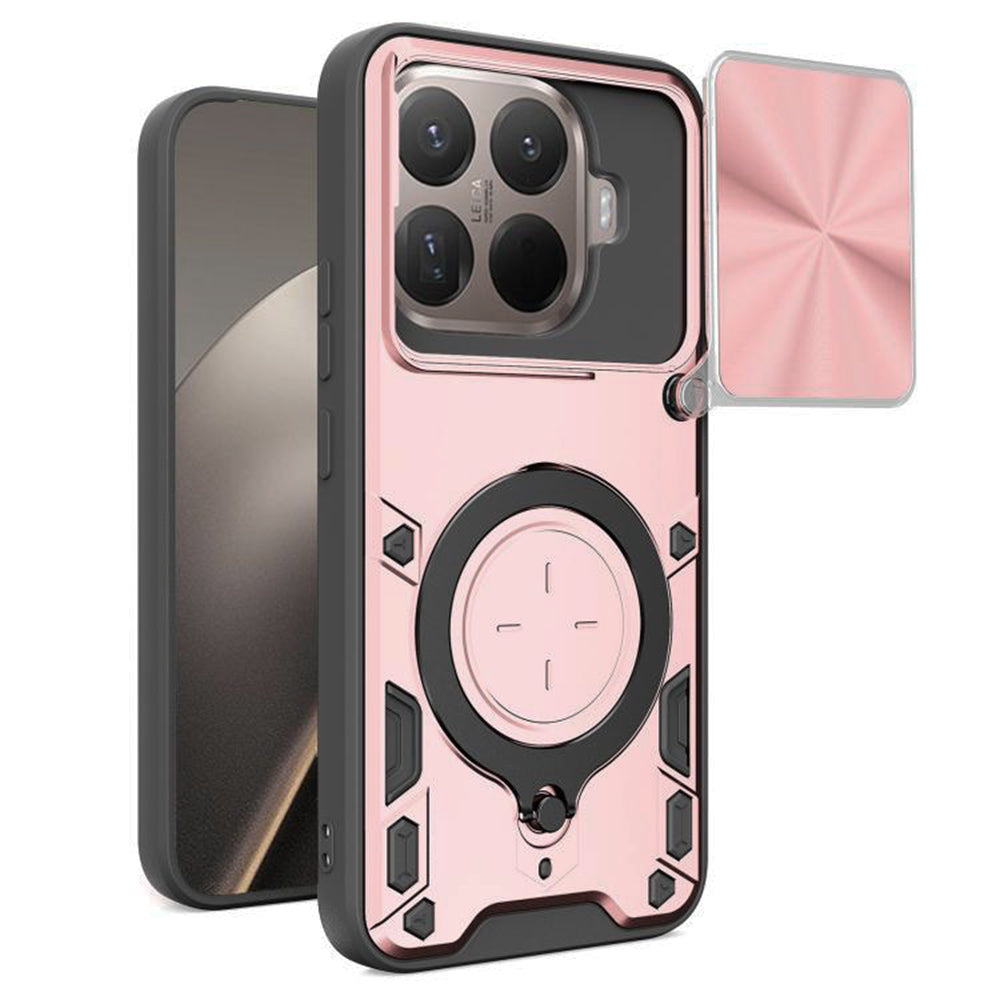 Pouzdro pro Xiaomi 15T Pro, Techsuit, CamGuard Pro, Růžové