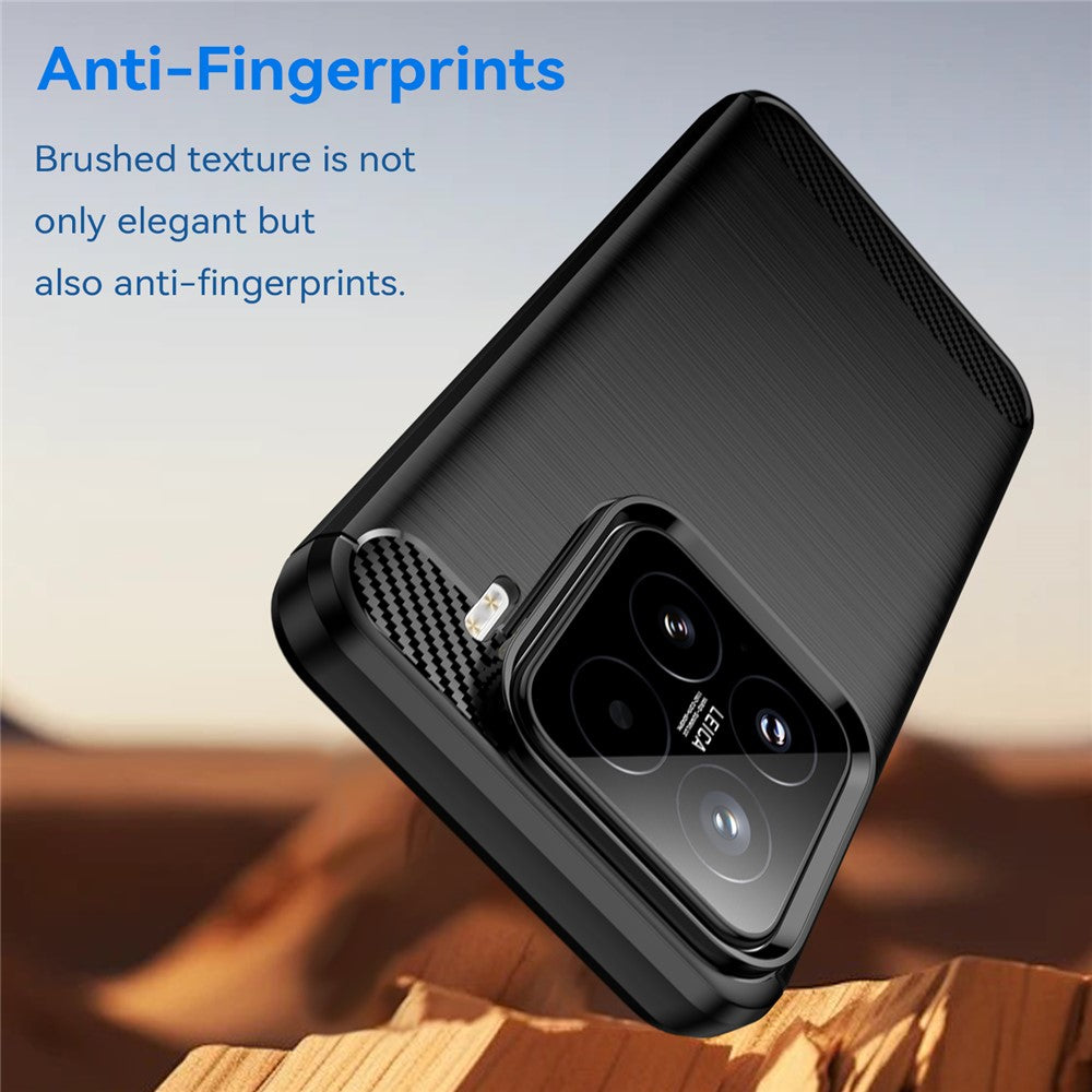 Pouzdro pro Xiaomi 15T Pro, Techsuit, Carbon, Černá