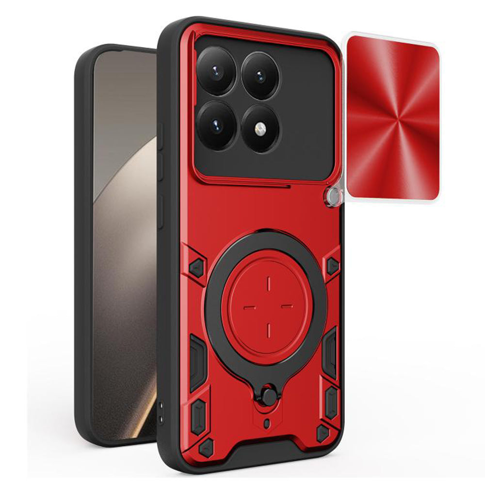 Pouzdro pro Xiaomi 15T, Techsuit, CamGuard Pro, Červené