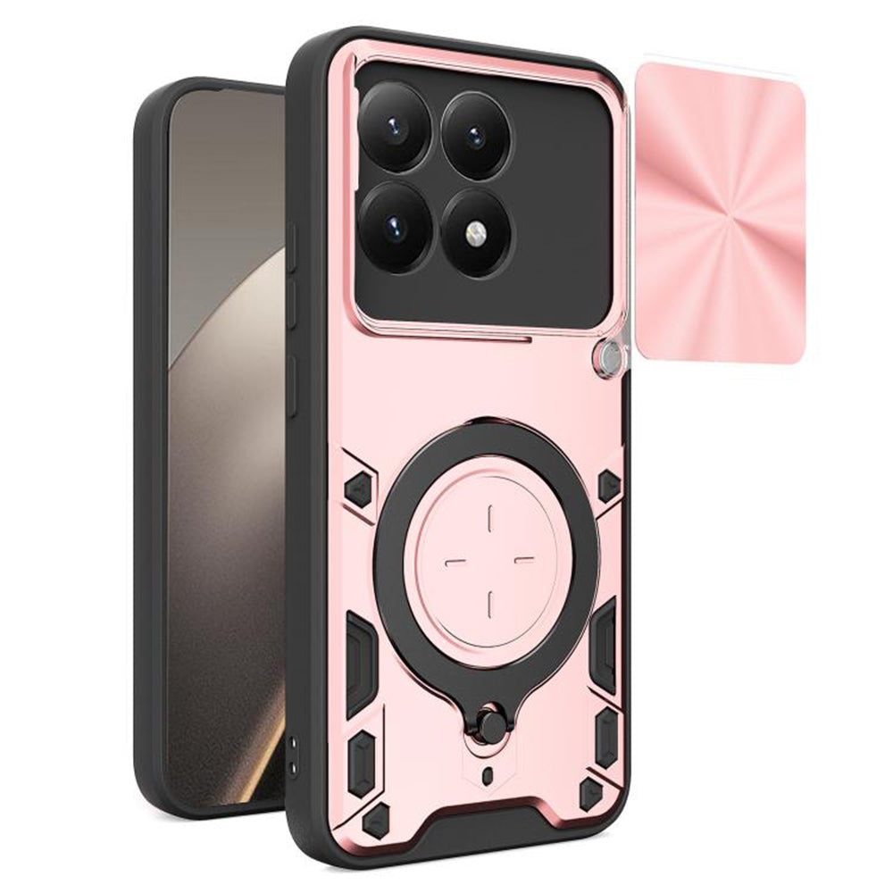 Pouzdro pro Xiaomi 15T, Techsuit, CamGuard Pro, Růžové