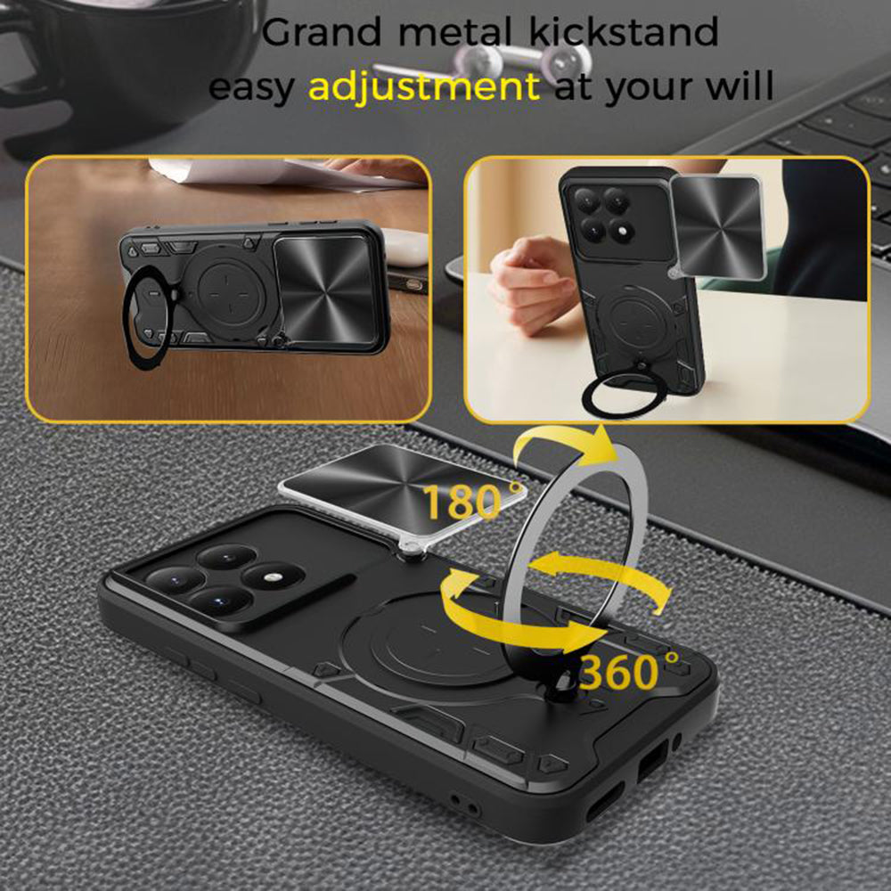 Pouzdro pro Xiaomi 15T, Techsuit, CamGuard Pro, Růžové