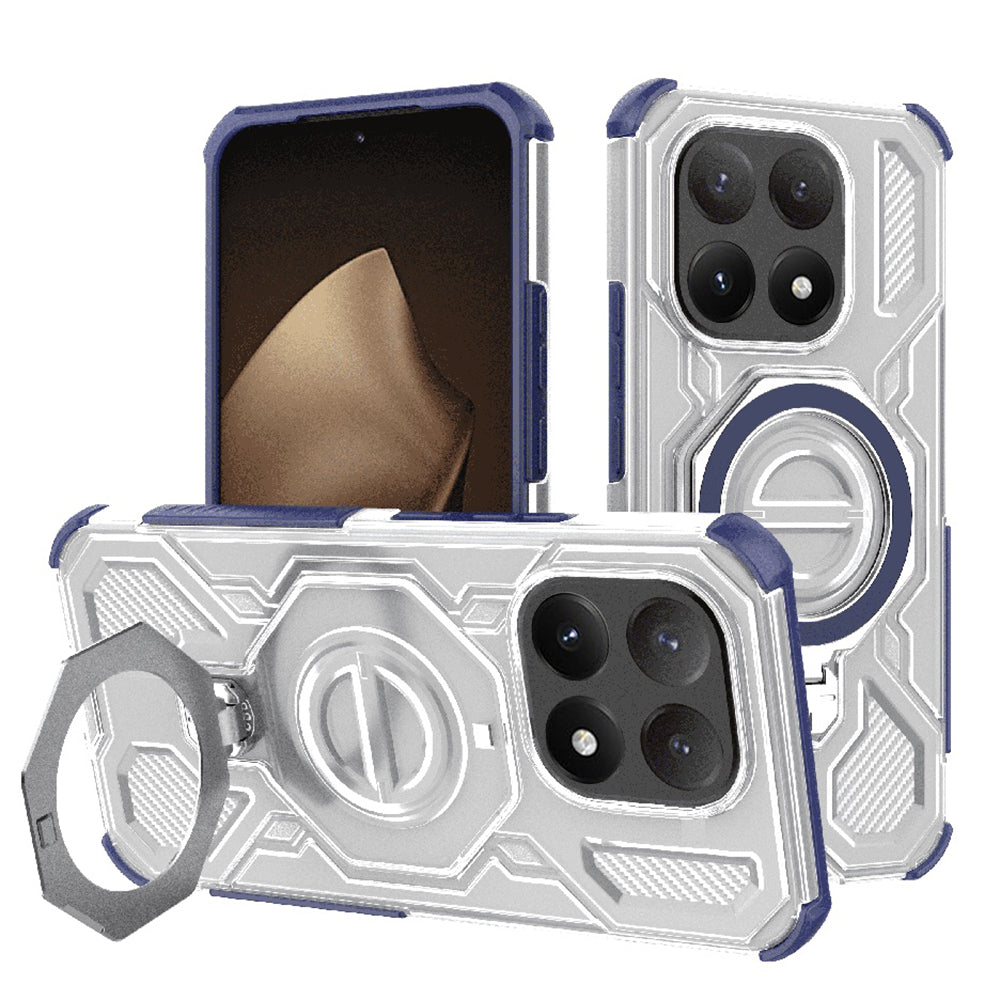 Pouzdro pro Xiaomi 15T, Techsuit, Carbon Shield Pro, Modrá