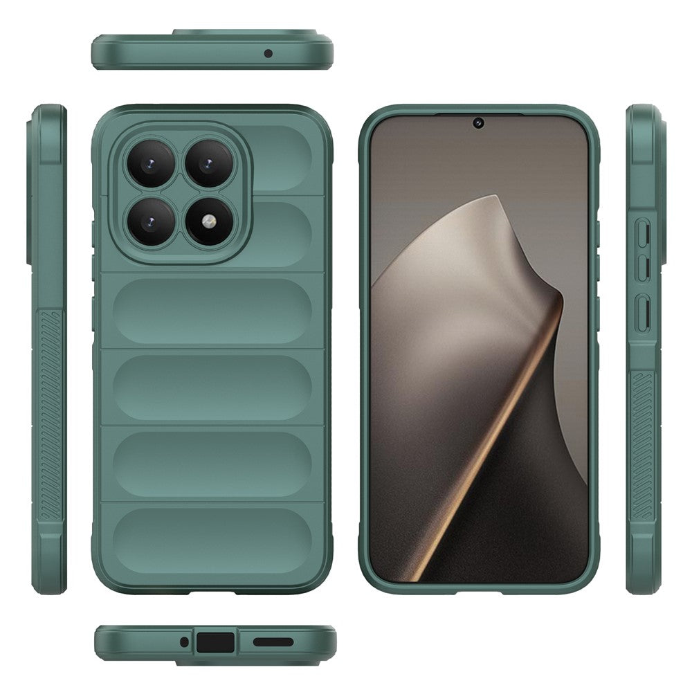Pouzdro pro Xiaomi 15T, Techsuit, Magic Shield, Zelená