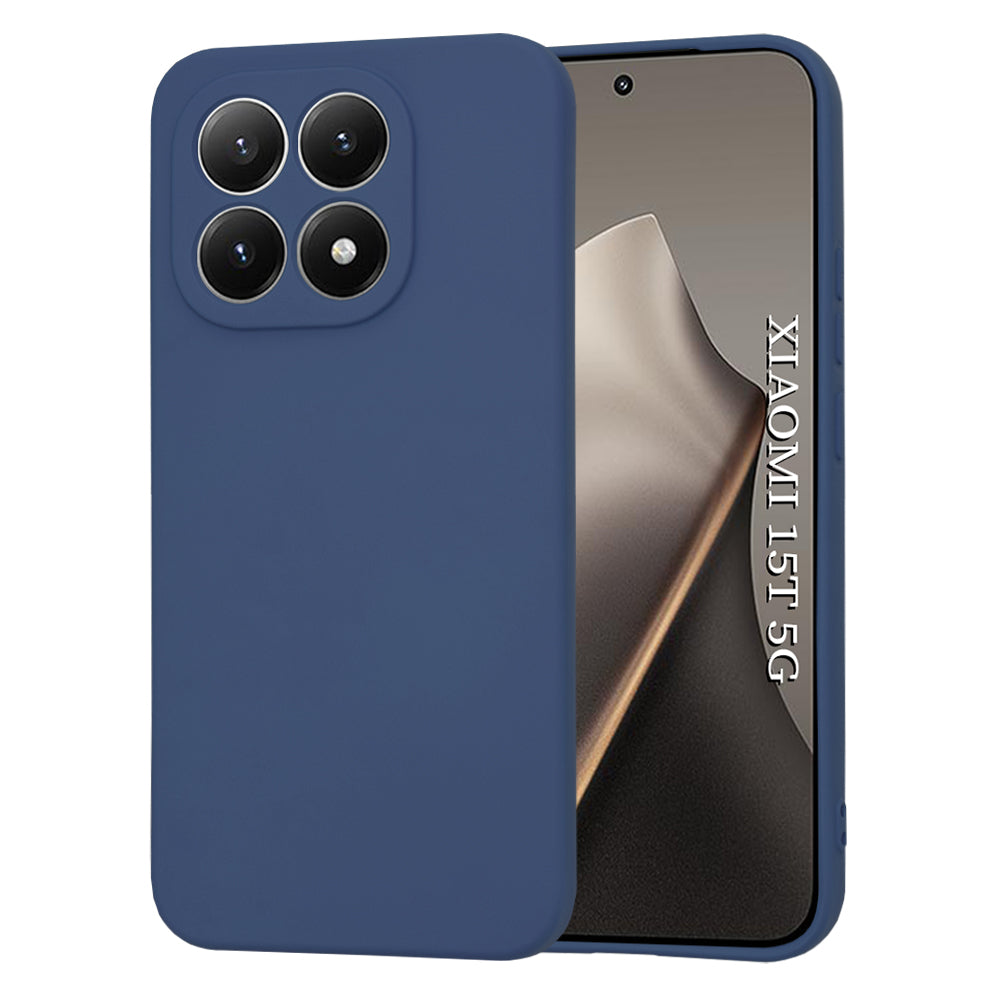 Pouzdro pro Xiaomi 15T, Techsuit, SoftFlex, Námořnická modř