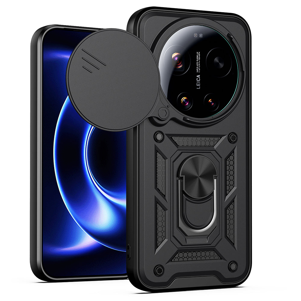 Pouzdro pro Xiaomi 17 Ultra, Techsuit, CamShield, Černá
