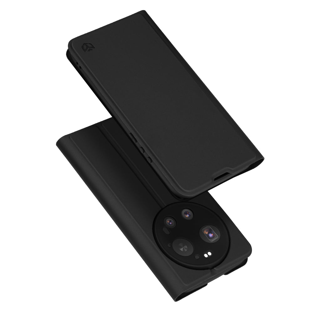 Pouzdro pro Xiaomi 17 Ultra, Techsuit, Magskin Book, Černá