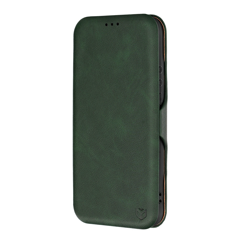 Pouzdro pro Xiaomi 17 Ultra, Techsuit, Safe Wallet Plus, Zelené