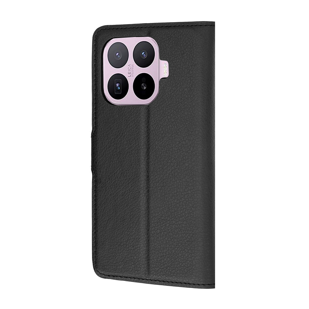 Pouzdro pro Xiaomi 17T, Techsuit, kožené folio, černé