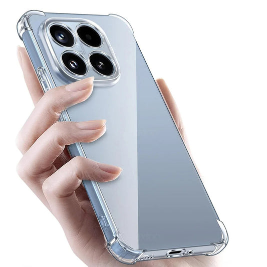 Pouzdro pro Xiaomi 17T, Techsuit, nárazuvzdorné průhledné, transparentní