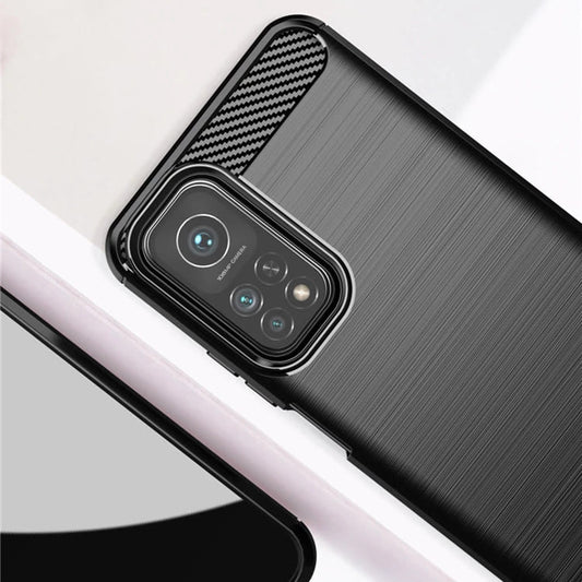 Pouzdro pro Xiaomi Mi 10T 5G / 10T Pro 5G, Techsuit, Carbon, Černé