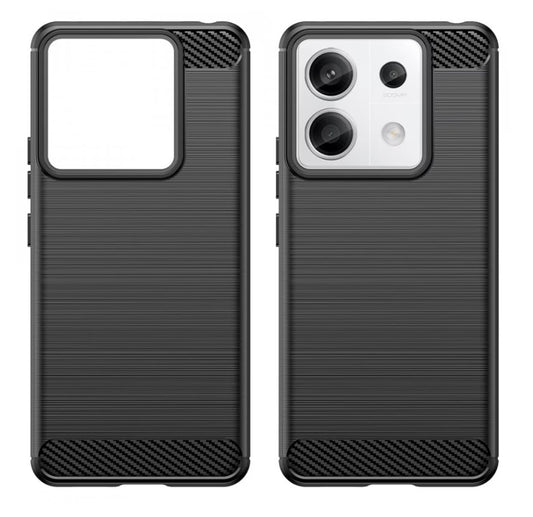 Pouzdro pro Xiaomi Poco M6 / Redmi 13C 5G / Poco C65 / Redmi 13C, Tech-Protect, Carbon, černé