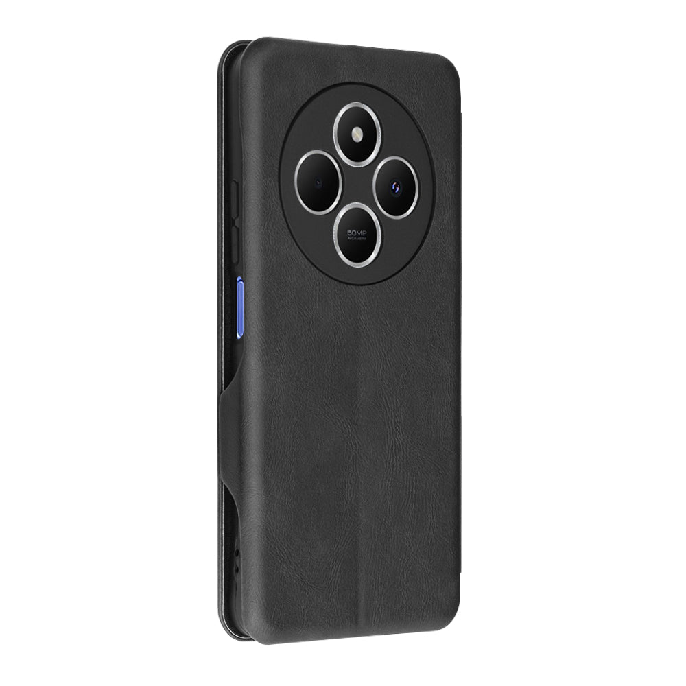 Pouzdro pro Xiaomi Poco C75 / Redmi 14C, Techsuit, Safe Wallet Plus, Černá