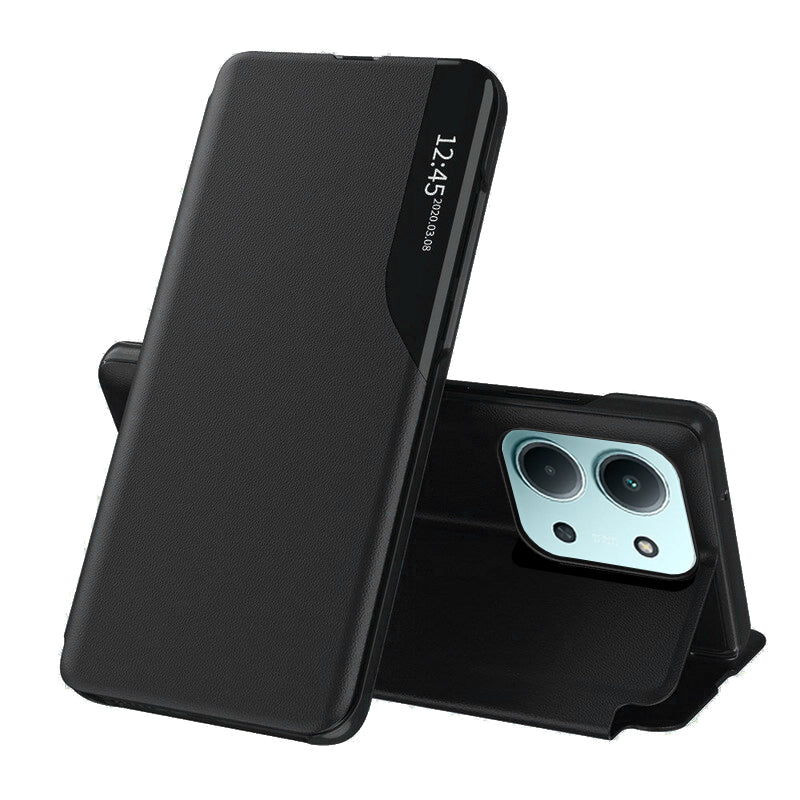 Pouzdro pro Xiaomi Poco C85 4G / Redmi 15C 5G / 15C 4G, Techsuit, eFold, Černá