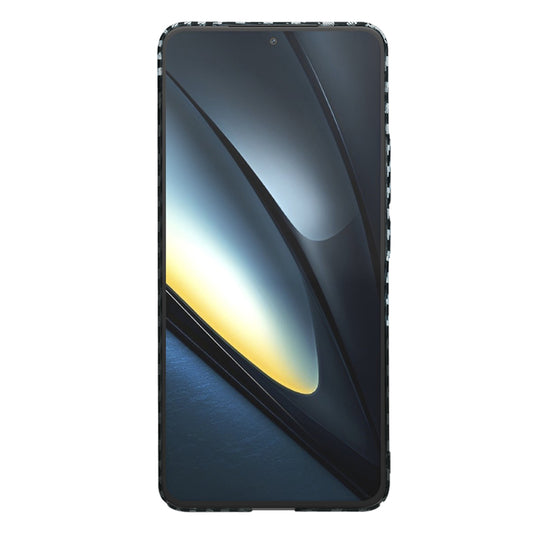 Pouzdro pro Xiaomi Poco F6 Pro, Techsuit, Carbonite FiberShell, Černo-šedé