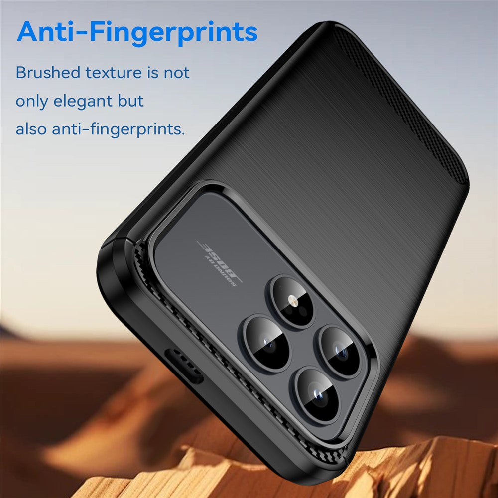 Pouzdro pro Xiaomi Poco F8 Pro, Techsuit, Carbon, Černá