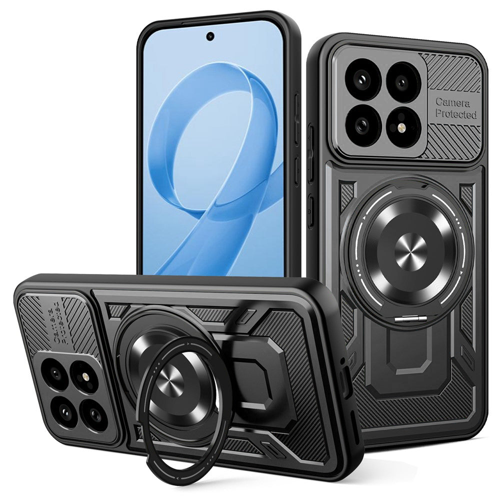 Pouzdro pro Xiaomi Poco F8 Pro, Techsuit, RuggedCam, Černá