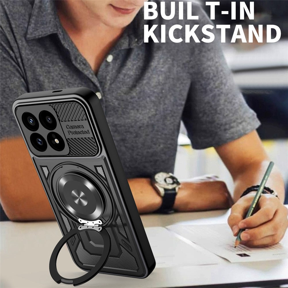 Pouzdro pro Xiaomi Poco F8 Pro, Techsuit, RuggedCam, Černá