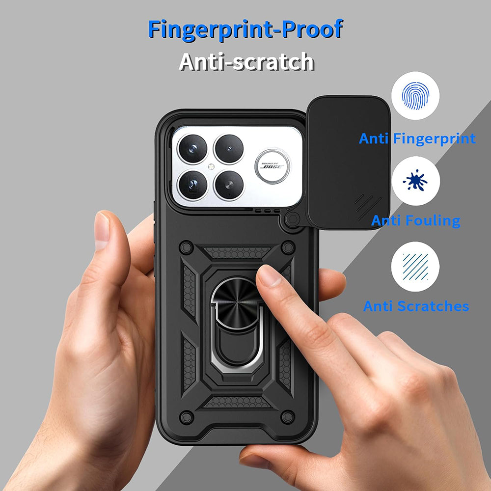 Pouzdro pro Xiaomi Poco F8 Ultra, Techsuit, CamShield, Černá