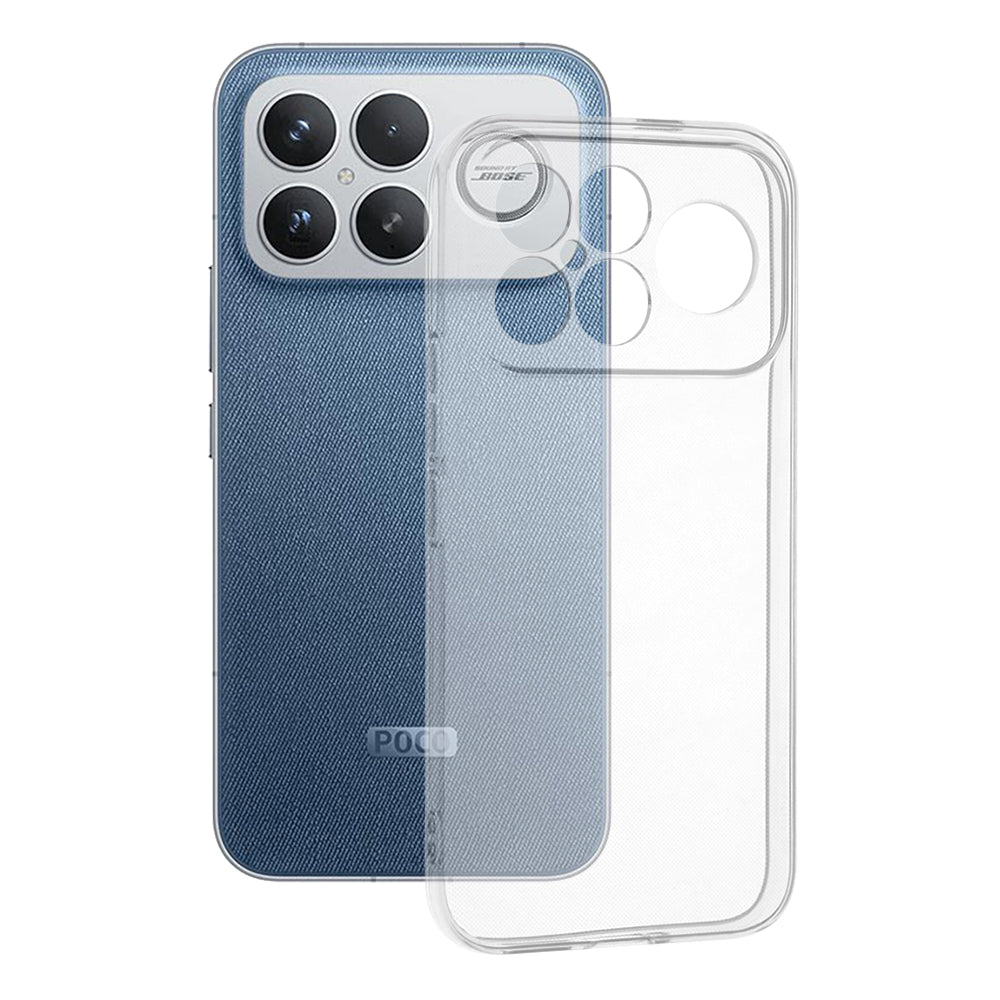 Pouzdro pro Xiaomi Poco F8 Ultra, Techsuit, Clear, Transparentní