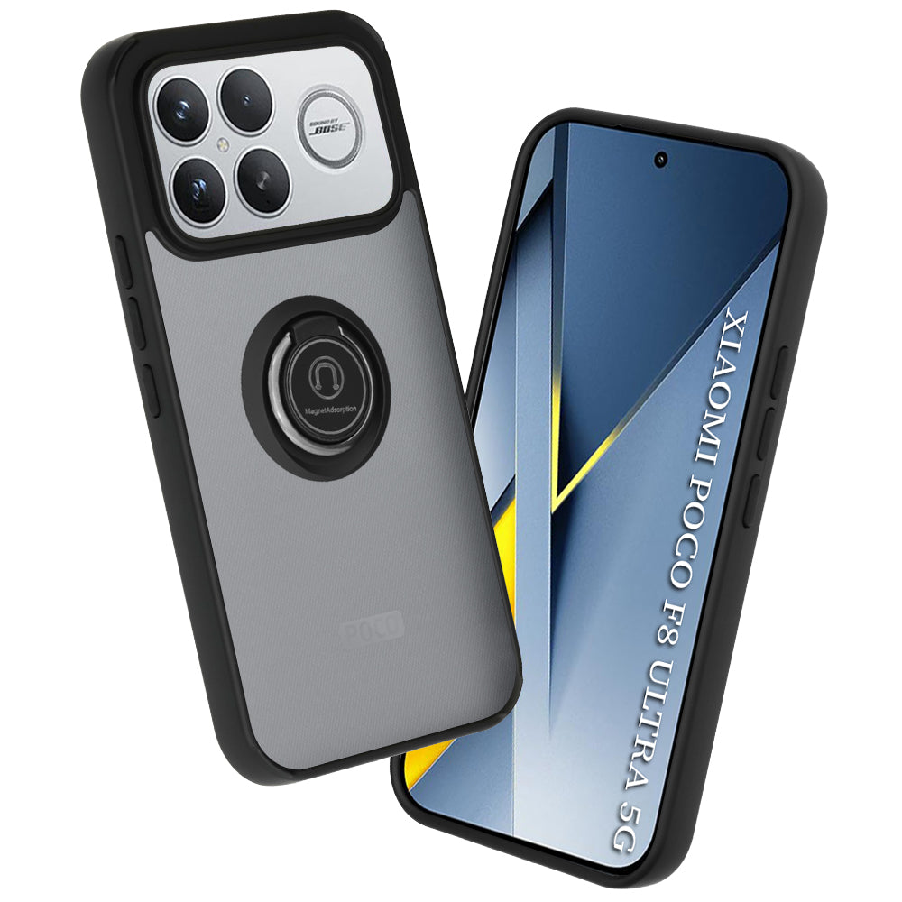 Pouzdro pro Xiaomi Poco F8 Ultra, Techsuit, Glinth, Černá