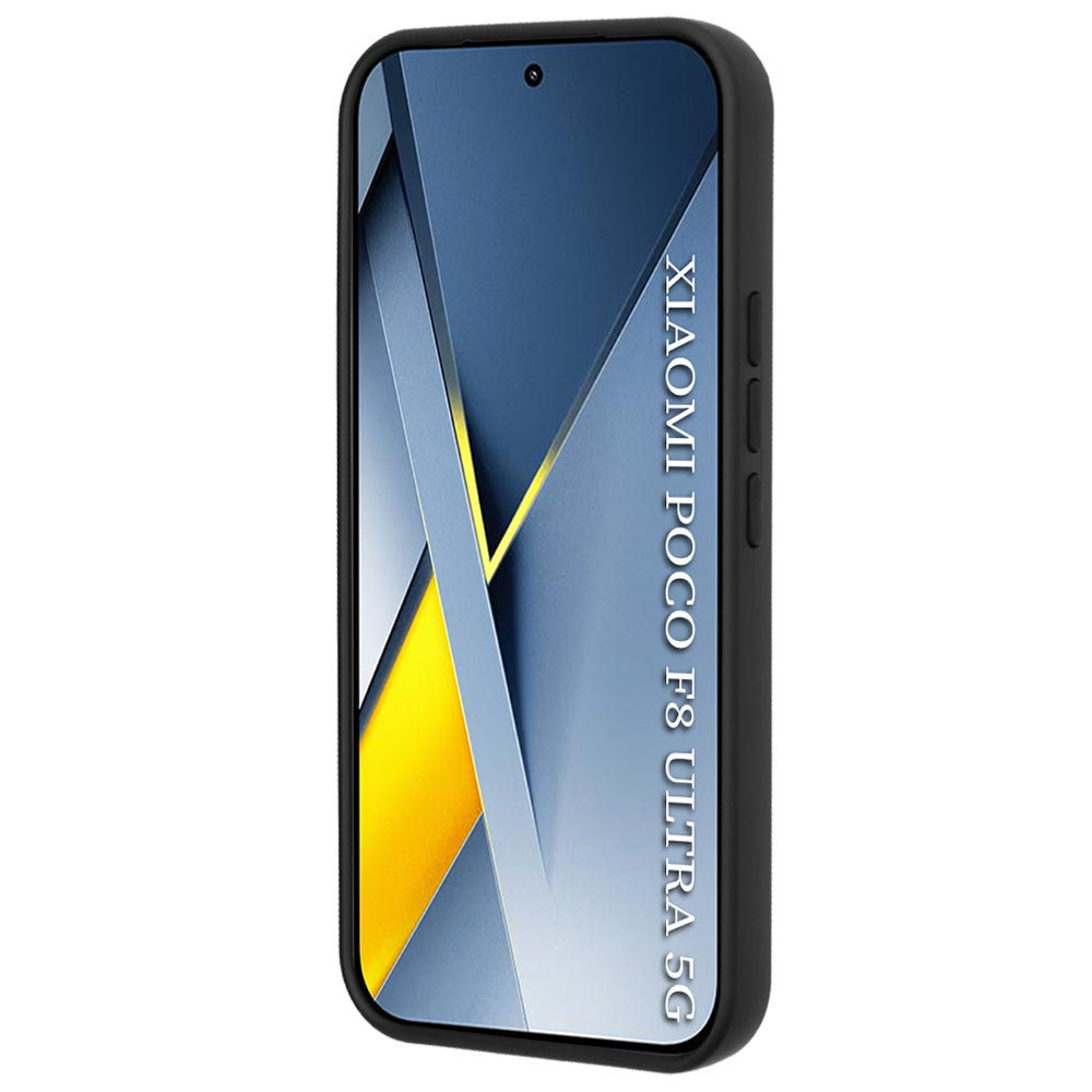 Pouzdro pro Xiaomi Poco F8 Ultra, Techsuit, Glinth, Černá