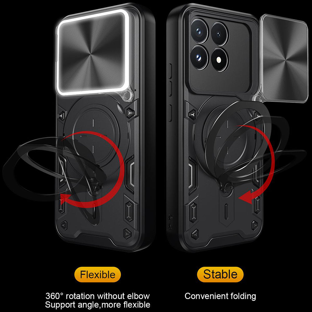Pouzdro pro Xiaomi Poco F9 Pro, Techsuit, CamGuard Pro, černé