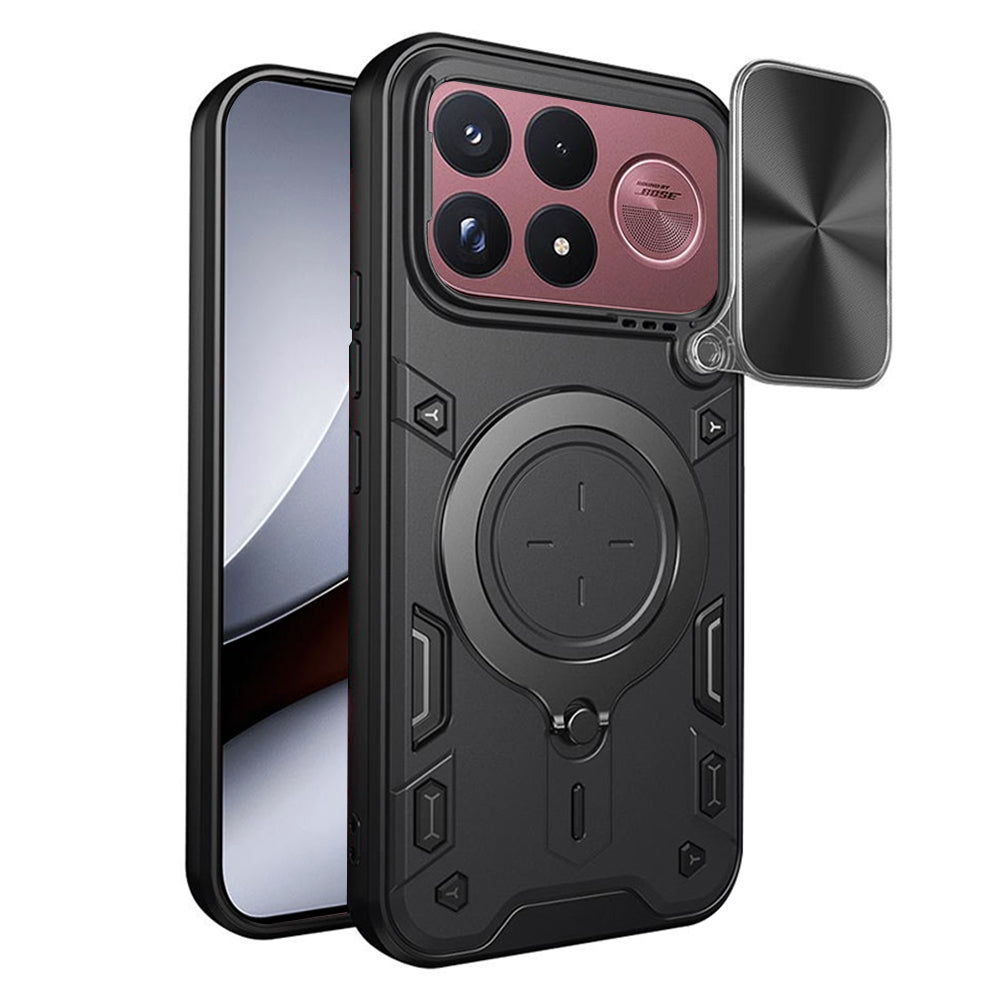 Pouzdro pro Xiaomi Poco F9 Ultra, Techsuit, CamGuard Pro, černé