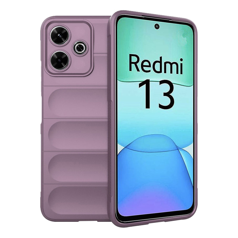 Pouzdro pro Xiaomi Poco M6 4G / Redmi 13, Techsuit, Magic Shield, Fialové