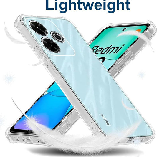 Pouzdro pro Xiaomi Poco M6 4G / Redmi 13, Techsuit, Odolné proti nárazům, Průhledné