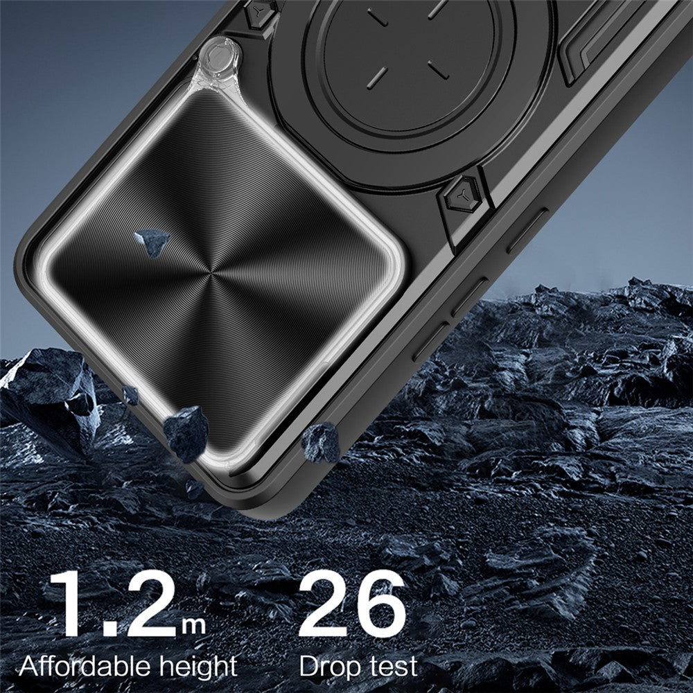 Pouzdro pro Xiaomi Poco M8 Pro / Redmi Note 15 Pro+ 5G, Techsuit, CamGuard Pro, Růžové Zlato