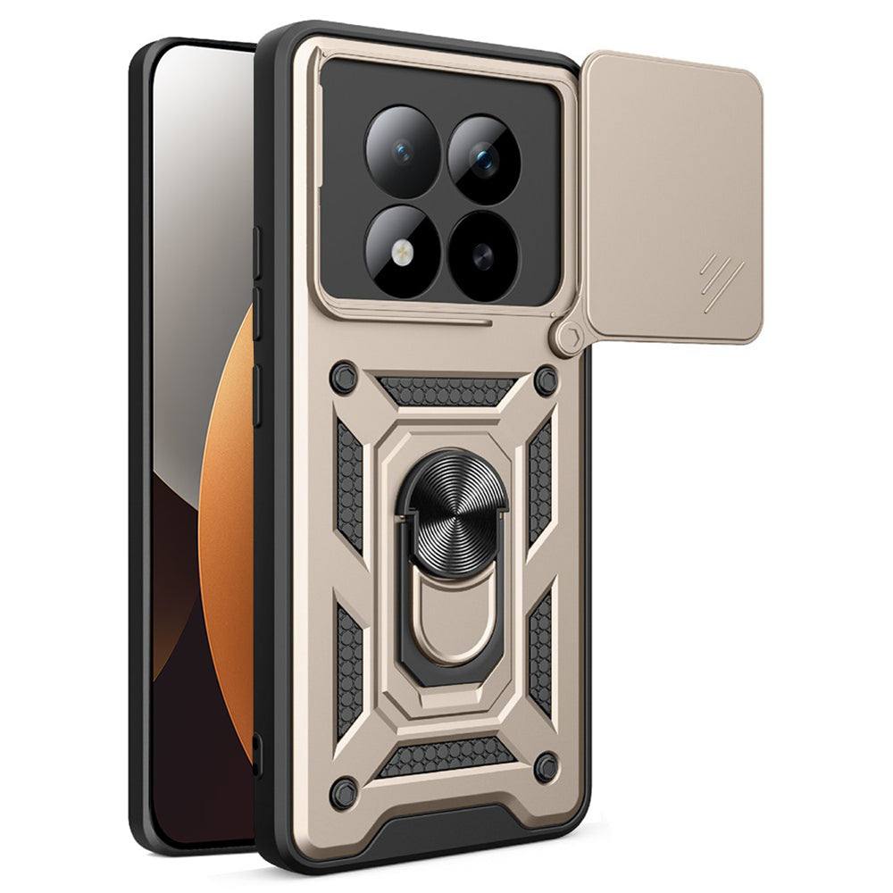 Pouzdro pro Xiaomi Poco M8 Pro / Redmi Note 15 Pro+ 5G, Techsuit, CamShield, Zlaté