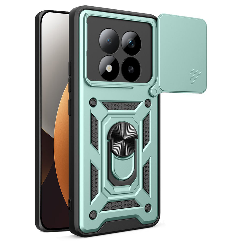 Pouzdro pro Xiaomi Poco M8 Pro / Redmi Note 15 Pro+ 5G, Techsuit, CamShield, Zelená