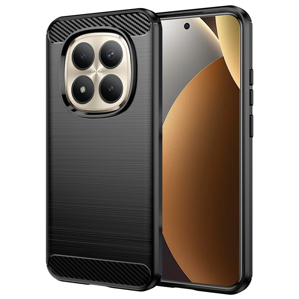 Pouzdro pro Xiaomi Poco M8 Pro / Redmi Note 15 Pro+ 5G, Techsuit, Carbon, Černá