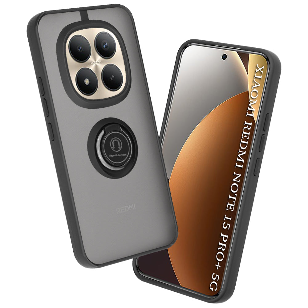 Pouzdro pro Xiaomi Poco M8 Pro / Redmi Note 15 Pro+ 5G, Techsuit, Glinth, Černá