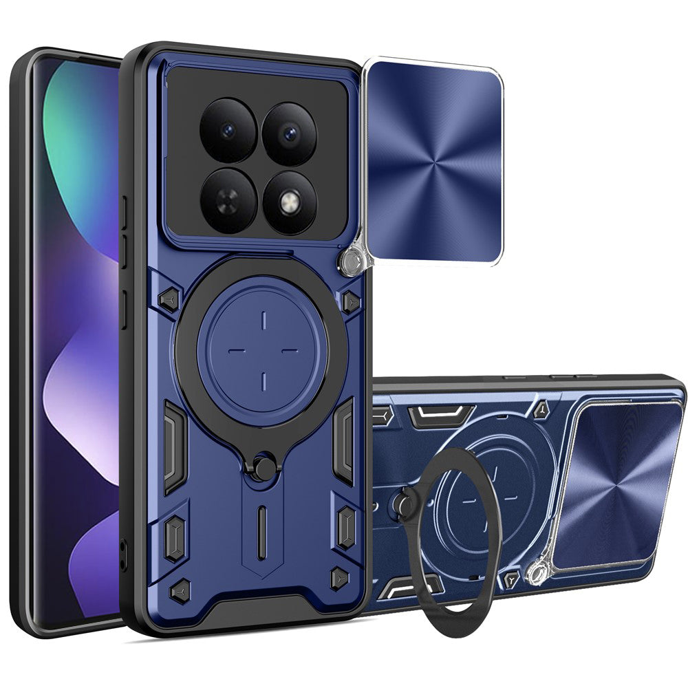 Pouzdro pro Xiaomi Poco M8 / Redmi Note 15 5G / Note 15 4G, Techsuit, CamGuard Pro, Modrá